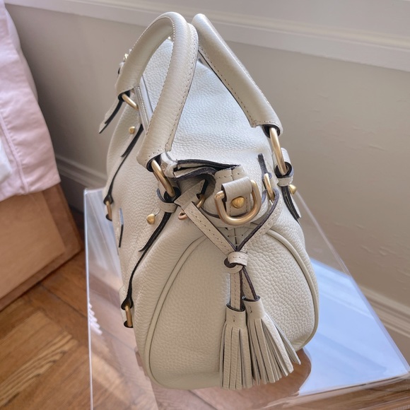 Dooney & Bourke Florentine Tasseled Satchel - Picture 2 of 5